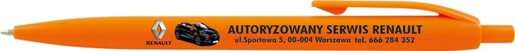 Autoryzowany Serwis Renault - długopis "AP" z nadrukiem full kolor