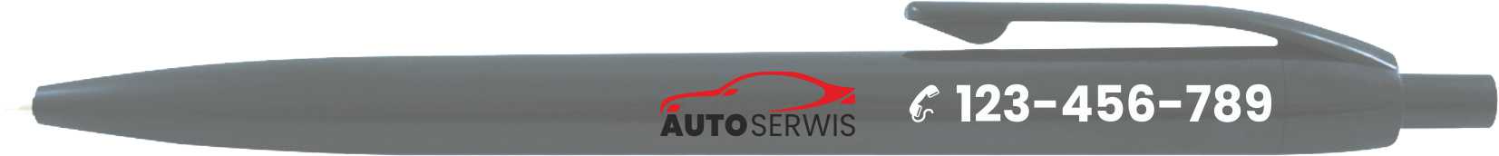 Auto serwis - długopis "AP" z nadrukiem full kolor